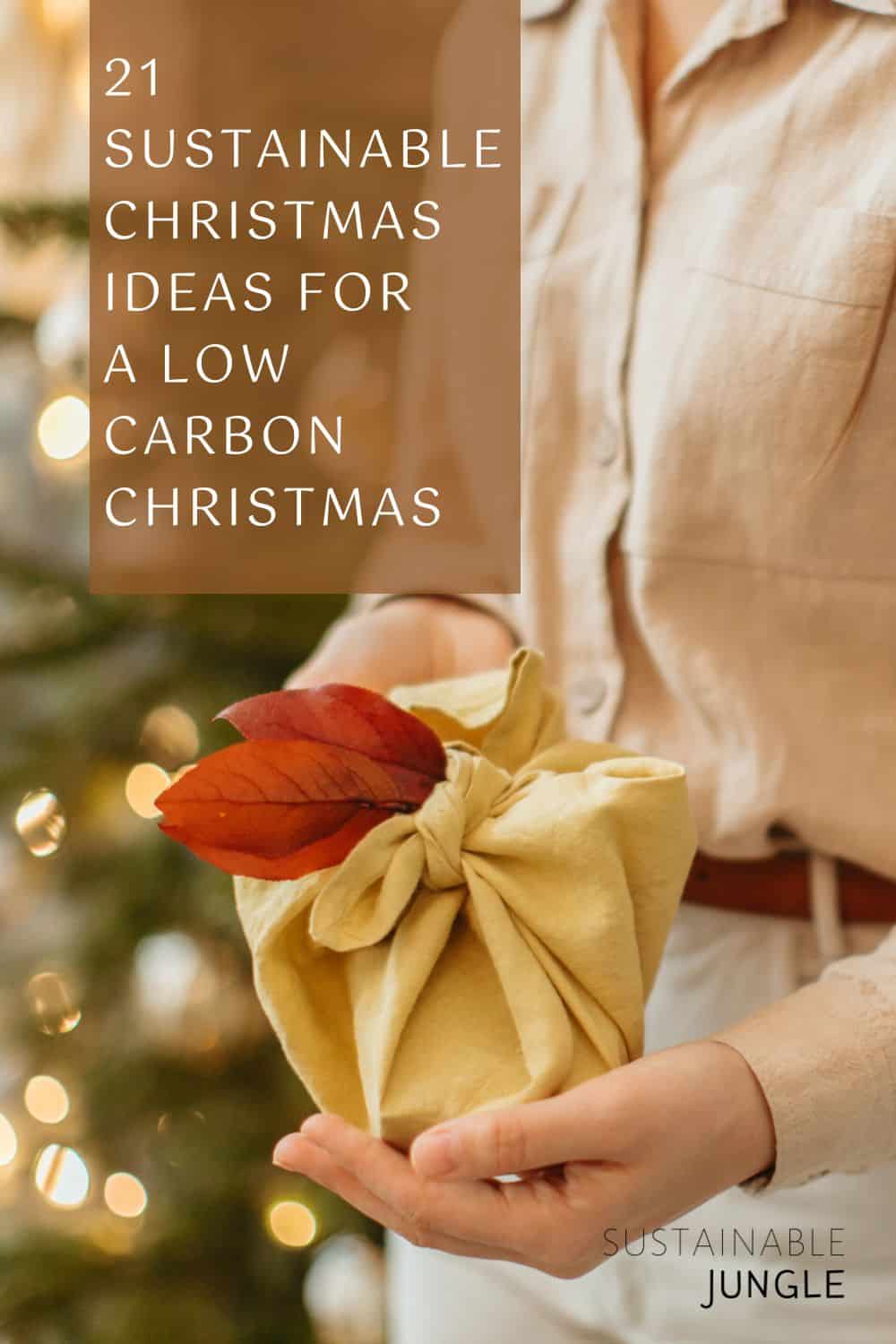 21 Sustainable Christmas Ideas For A Low Carbon Christmas Image by anastasia shuraeva #sustainablechristmas #ecofriendlychristmas #sustainablechristmasideas #howtohaveamoresustainablechristmas #tipsforanecofriendlychristmas #sustainablejungle