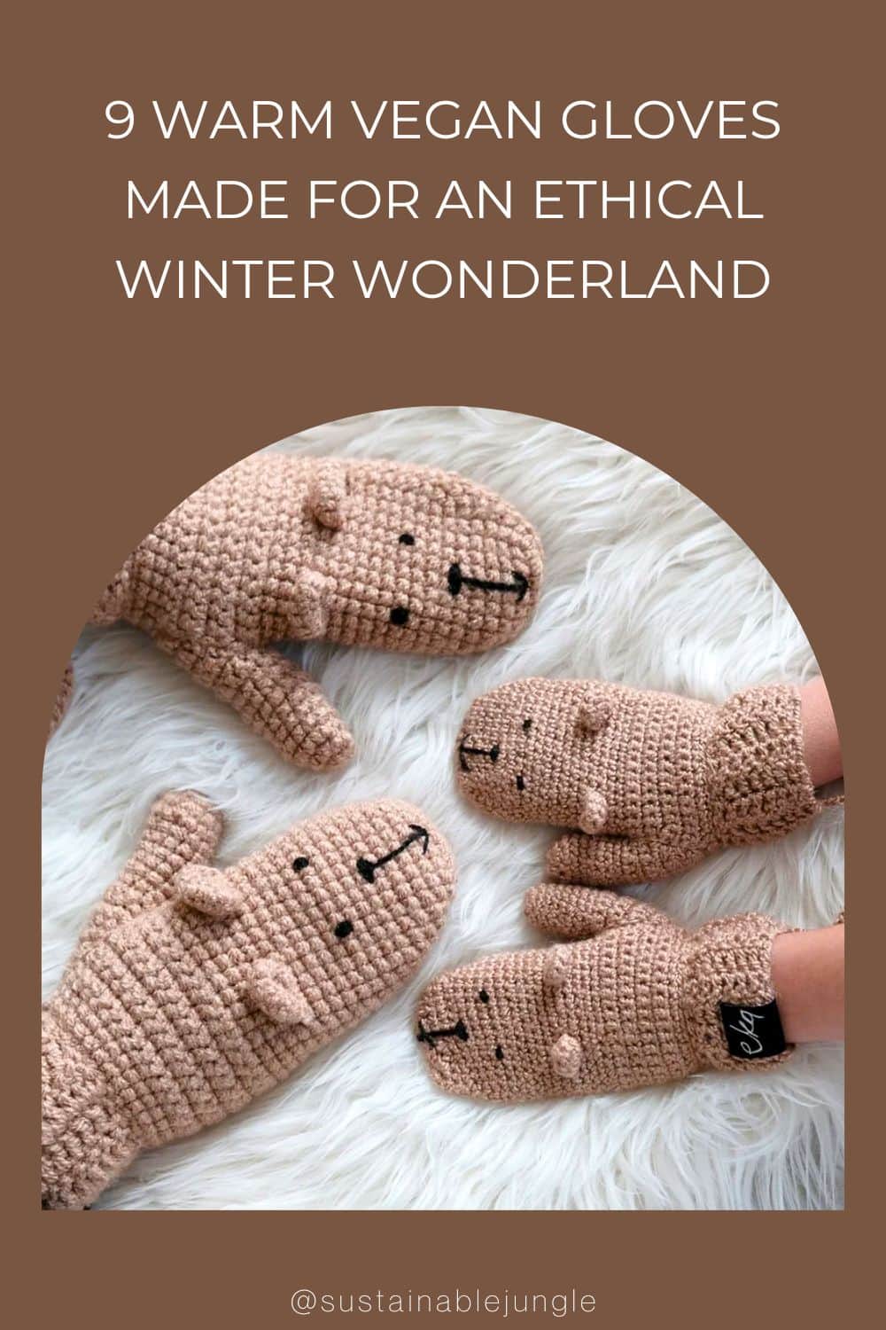 9 Warm Vegan Gloves Made For An Ethical Winter Wonderland Image by eka #vegangloves #veganwitnergloves #vegandrivingglvoes #warmvegangloves #veganmittens #bestvegangloves #sustainablejungle