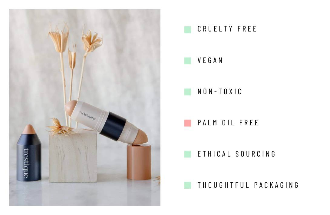 9 Non-Toxic Makeup Brands For A Clean Beauty Routine Image by zerowastestore.com #nontoxicmakeup #nontoxiccosmetics #nontoxicmakeupbrands #cleanmakeupbrands #bestnontoxicmakeup #cleanestmakeupbrands #sustainablejungle