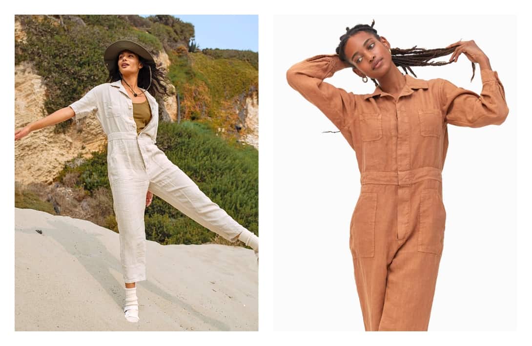 9 Sustainable Jumpsuits That'll Make The Planet Jump For Joy Images by MATE the Label #sustainablejumpsuit #bestsustainablejumpsuits #ethicaljumpsuits #ecofriendlyromper #susrainablerompers #sustainablejungle