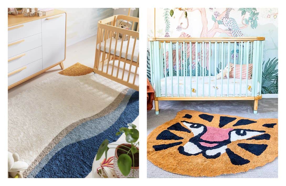 Only Organic For Baby: 7 Non-Toxic Rugs For Nursery Rooms Images by Nestig #nontoxicrugsfornursury #nontoxicnursuryrugs #nontoxicbabyrugs #organicnursuryrugs #nontoxicrugsforbaby #sustainablejungle