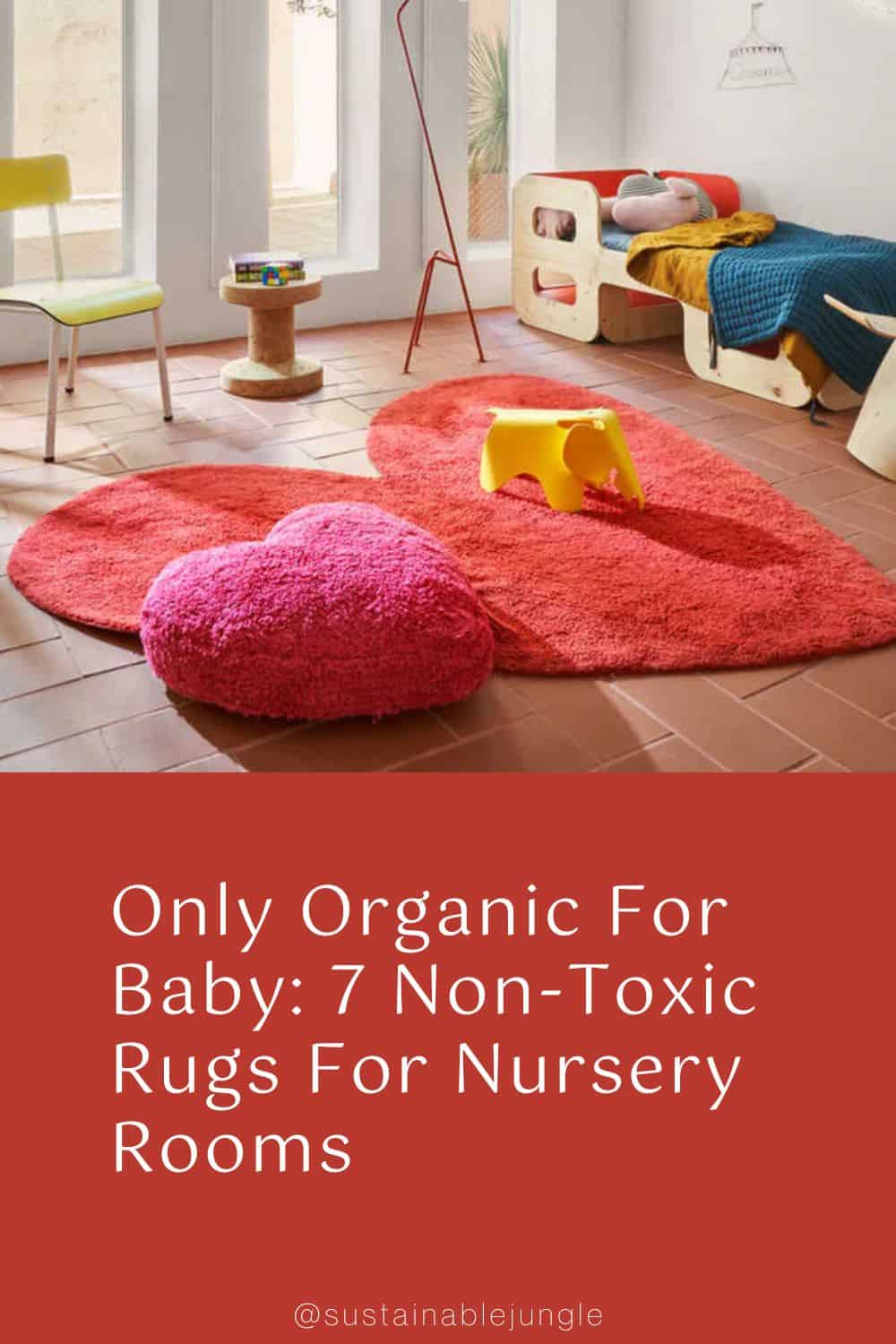Only Organic For Baby: 7 Non-Toxic Rugs For Nursery Rooms Image by Lorena Canals #nontoxicrugsfornursury #nontoxicnursuryrugs #nontoxicbabyrugs #organicnursuryrugs #nontoxicrugsforbaby #sustainablejungle