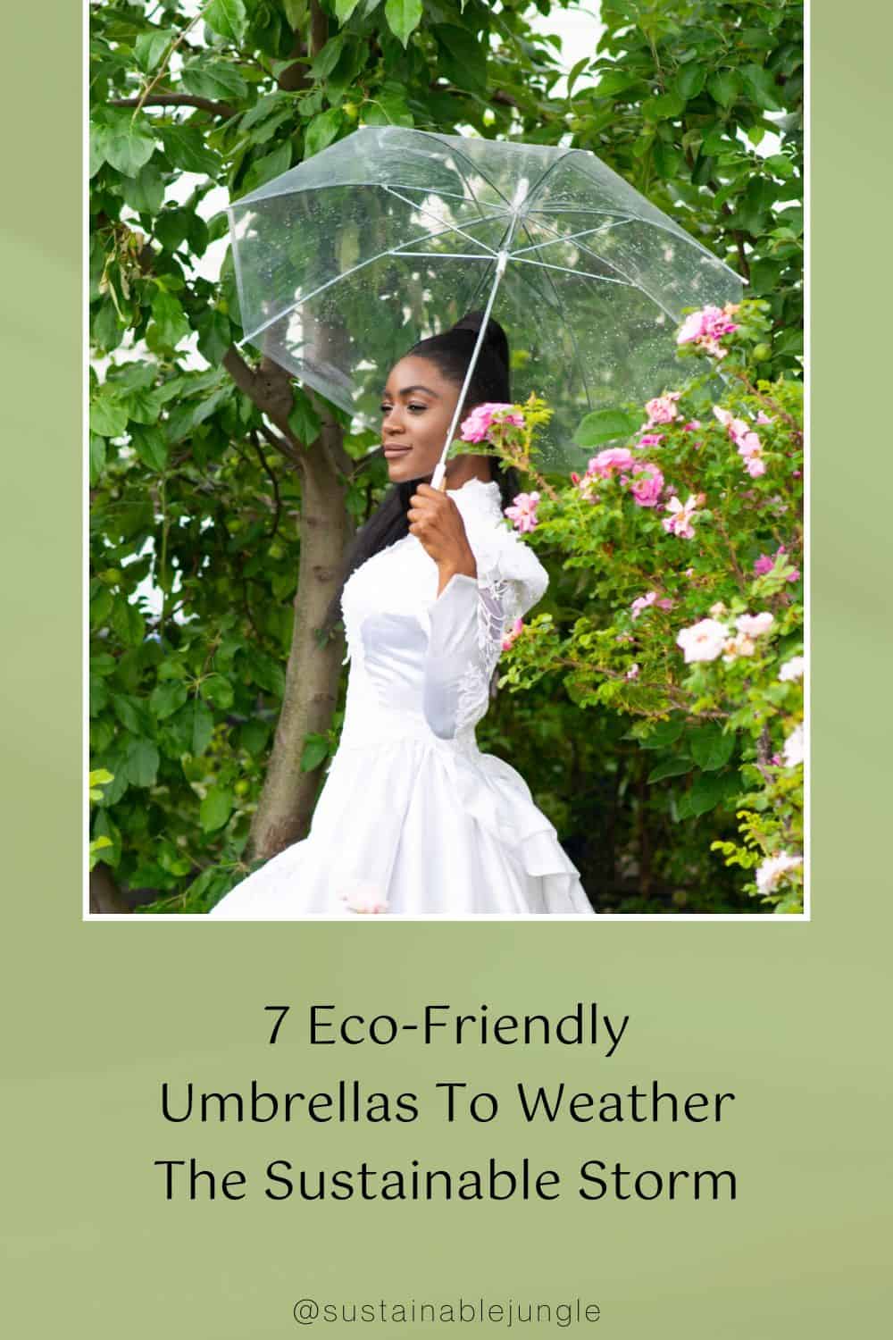 7 Eco-Friendly Umbrellas To Weather The Sustainable Storm Image by Jollybrolly #ecofriendlyumbrellas #sustainableumbrellas #recycledumbrella #sustainableumbrellabrands #ecoumbrella #sustainablejungle