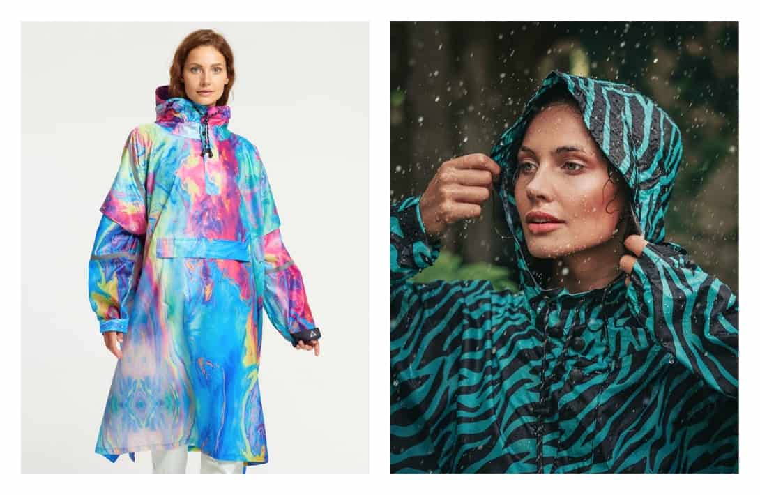 9 Sustainable Rain Jackets & Raincoats Turning Grey Days Green Images by 365 Dry #sustainablerainjackets #sustainableraincoats #ecofriendlyrainjackets #bestsustainablerainjackets #recycledrainjacket #sustainablejungle