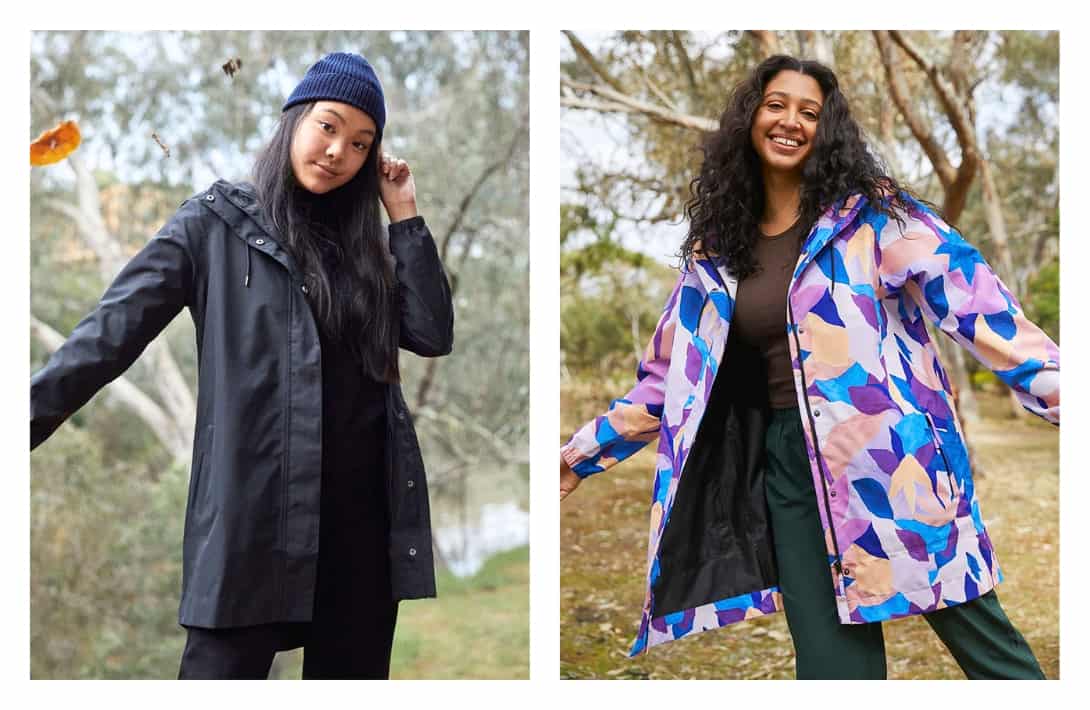 9 Sustainable Rain Jackets & Raincoats Turning Grey Days Green