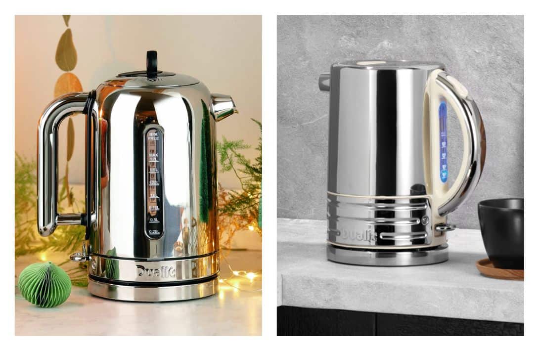 11 Eco Kettles That Boil Water, Not The Oceans Images by Dualit #ecokettles #ecokettlesUK #ecoteakettles #ecofriendlykettles #bestecofriendlyteakattle #ecoelectrickettle #sustainablejungle