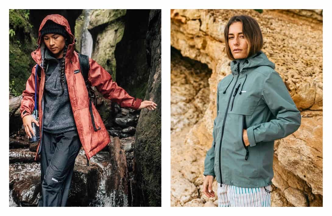 9 Sustainable Rain Jackets & Raincoats Turning Grey Days Green