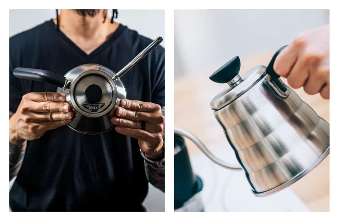 11 Eco Kettles That Boil Water, Not The Oceans Images by Hario #ecokettles #ecokettlesUK #ecoteakettles #ecofriendlykettles #bestecofriendlyteakattle #ecoelectrickettle #sustainablejungle