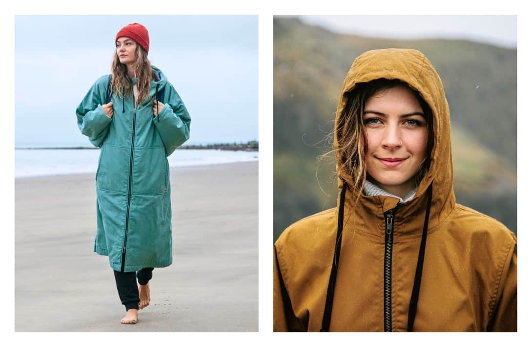 9 Sustainable Rain Jackets & Raincoats Turning Grey Days Green Images by Rapanui #sustainablerainjackets #sustainableraincoats #ecofriendlyrainjackets #bestsustainablerainjackets #recycledrainjacket #sustainablejungle