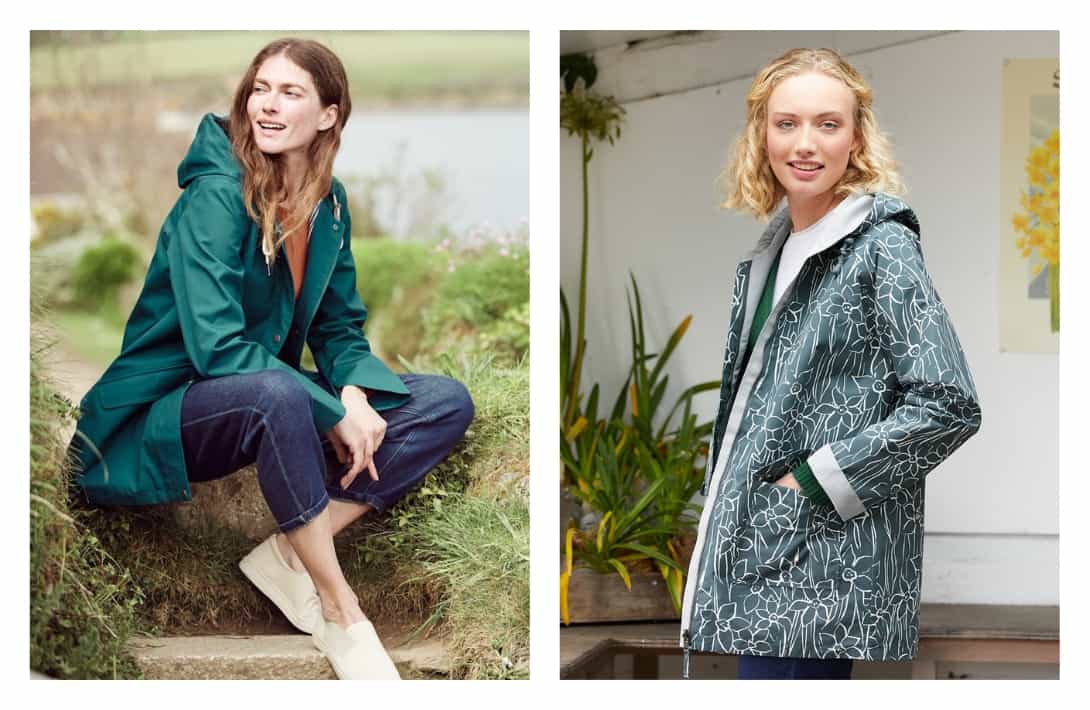 9 Sustainable Rain Jackets & Raincoats Turning Grey Days Green Images by Seasalt #sustainablerainjackets #sustainableraincoats #ecofriendlyrainjackets #bestsustainablerainjackets #recycledrainjacket #sustainablejungle