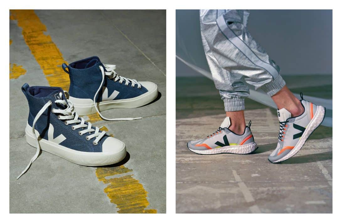 9 Sustainable Streetwear Brands That Are Street Smart & Earth Savvy Images by VEJA #sustainablestreetwear #bestsustainablestreetwear #sustainablestreetwearbrands #ethicalstreetwear #ethicalstreetwearbrands #sustainablejungle
