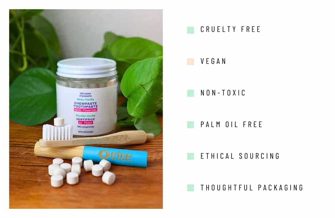 Zero Waste Toothpaste Brands: 13 Plastic-Free Products To Sink Your Teeth Into Image by Sustainable Jungle #zerowastetoothpaste #ecofriendlytoothpaste #zerowastetoothpastetablets #bestecofriendlytoothpaste #zerowastetoothpastewithfluoride #ecofriendlyfluoridetoothpaste
