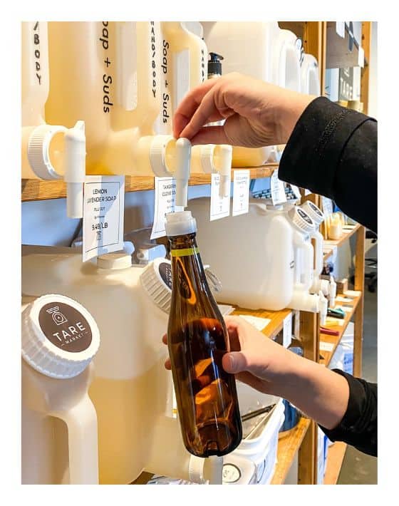 11 Zero Waste Stores in Minneapolis & St. Paul For Twin City Sustainability Image by Tare Market #zerowastestoreminneapolis #bestzerowastestoresminneapolis #bulkstoresminneapolis #refillstoresminneapolis #zerowastestorestpaul #zerowastestoresminneapolisstpaul #sustainablejungle