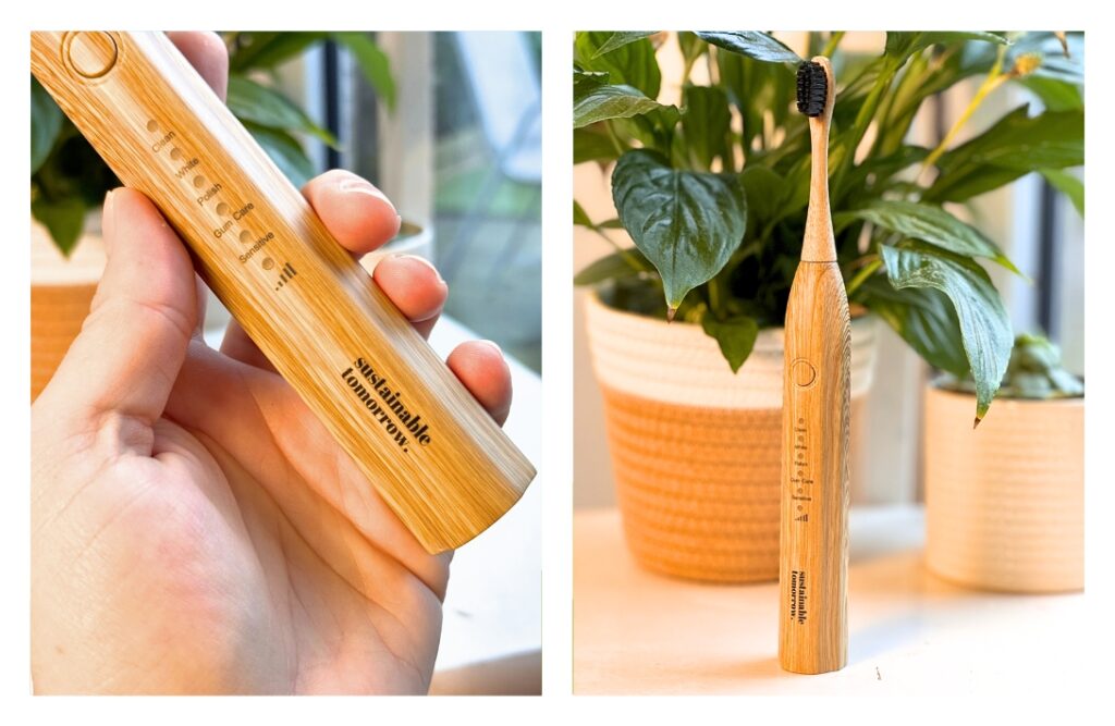 6 Bamboo Electric Toothbrush Brands For A Planet-Friendly Brush Images by Sustainable Jungle #bambooelectrictoothbrush #electricbambootoothbrush #bamboowoodelectrictoothbrush #bambooelectrictoothbrushheads #bambooelectrictoothbrushreview #sustainablejungle