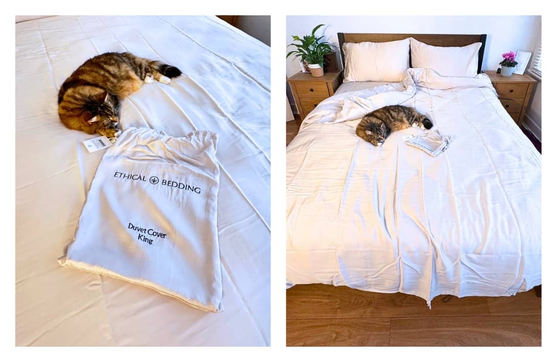11 Sustainable Bedding Brands Tucking You In Without Toxins Images by Sustainable Jungle #sustainablebedding #affordablesustainablebedding #sustainablesheets #ecofriendlybedding #ecofriendlysheets #sustainablejungle