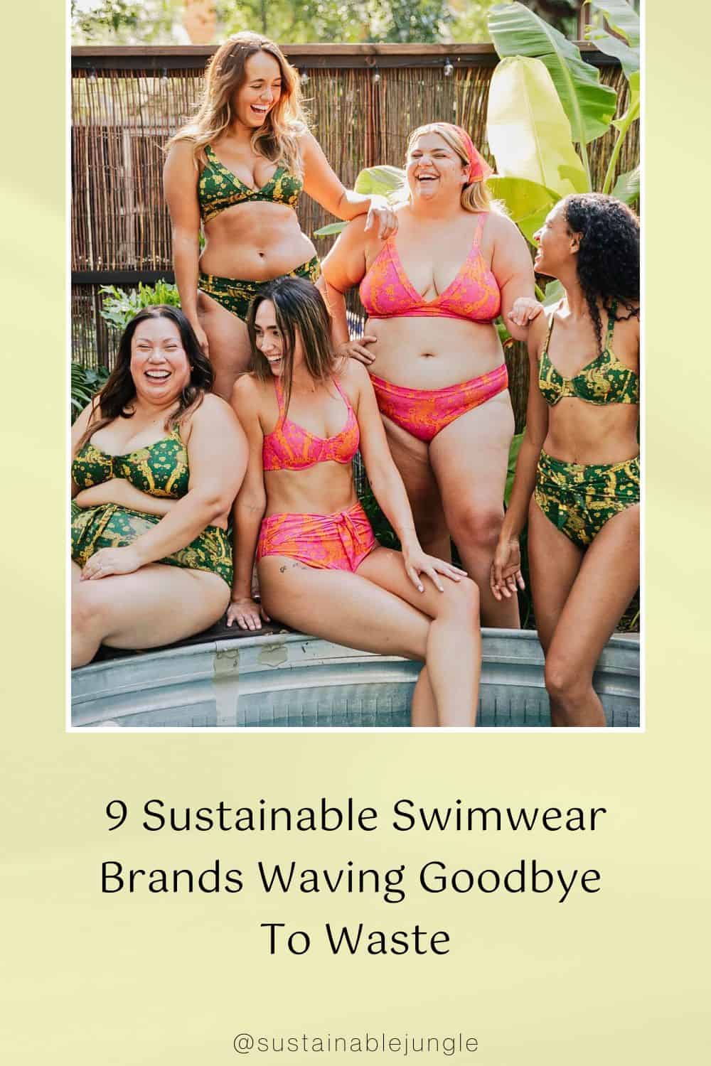 9 Sustainable Swimwear Brands Waving Goodbye To Waste Image by Kitty and Vibe #sustainableswimwear #sustainableswimwearbrands #sustainableswimsuits #sustainablebathingsuits #ethicalswimwear #ethicalswimsuits #sustainablejungle