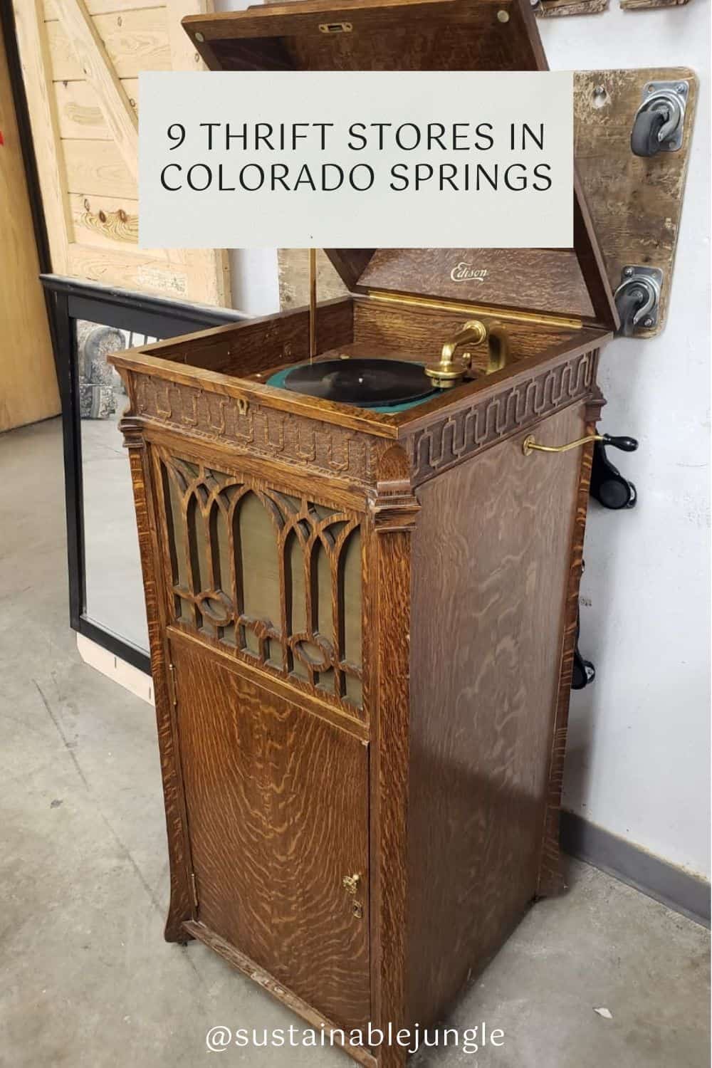 9 Colorado Springs Thrift Stores For Rocky Mountain Retail Therapy Image by New Horizons #thriftstorescoloradosprings #coloradospringscoloradosprings #secondhandstorescoloradosprings #bestthriftstoresincoloradosprings #thriftshopcoloradosprings #sustainablejungle