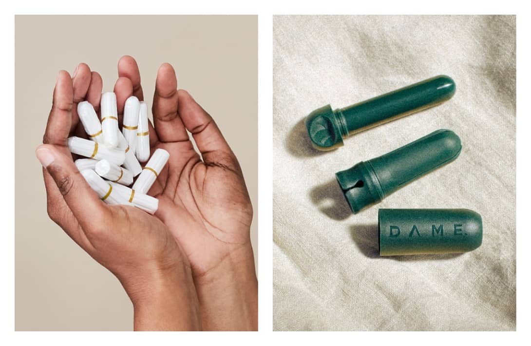 9 Eco-Friendly Tampons To Soak Up Your Period Sustainably Images by Dame #ecofriendlytampons #biodegradabletampons #sustainabletampons #aretamponsecofriendly #bestecofriendlytampons #bestsustainabletampons #sustainablejungle