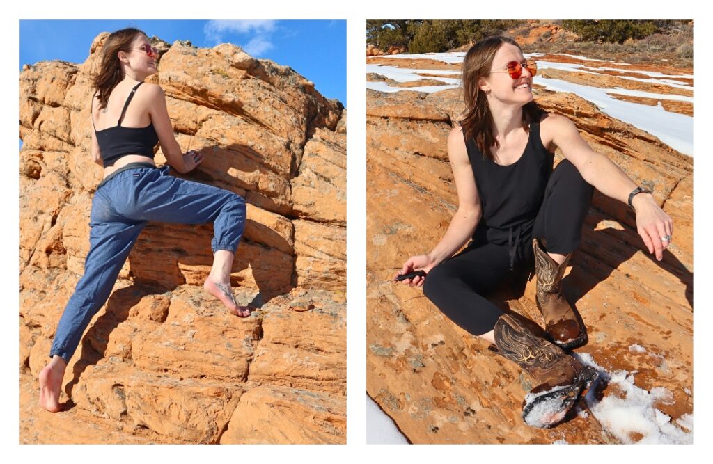 9 Sustainable Leggings to Ethically Stretch Your Legs, Not The Planet Images by Sustainable Jungle #sustainableleggings #sustainableleggingswithpockets #ecofriendlyyogaleggings #sustainableworkoutleggings #ecofriendlyleggings #sustainableleggingbrands #sustainablejungle