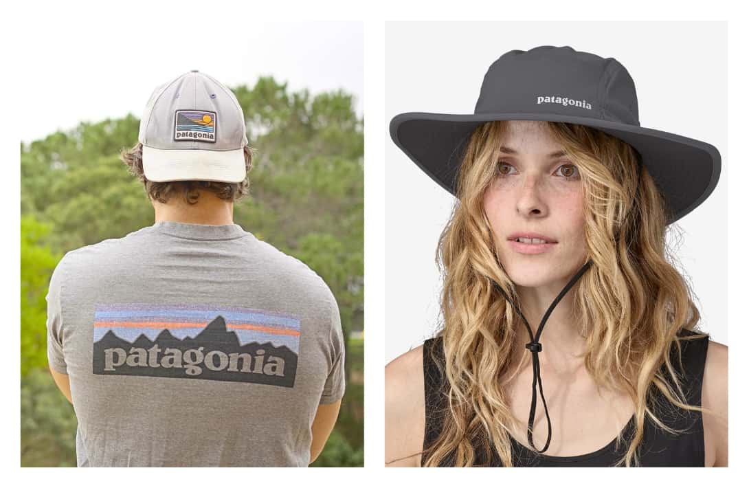 9 Sustainable Hats Brimming With Eco-Friendly Style Images by Sustainable Jungle and Patagonia #sustainablehats #sustainabletruckerhat #ecofriendlyhats #besthatbrands #sustainableusdamadehats #ecofriendlybuckethats #sustainablejungle