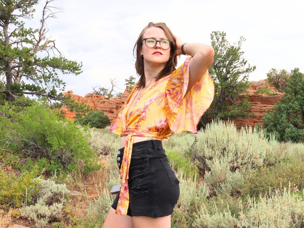 What is Rayon Fabric & Is It Sustainable? Image by Sustainable Jungle #rayonfabric #whatisrayonfabric #israyonsustainable #howsustainableisrayon #lyocellrayonfabric #prosandconsofrayonfabric #sustainablejungle