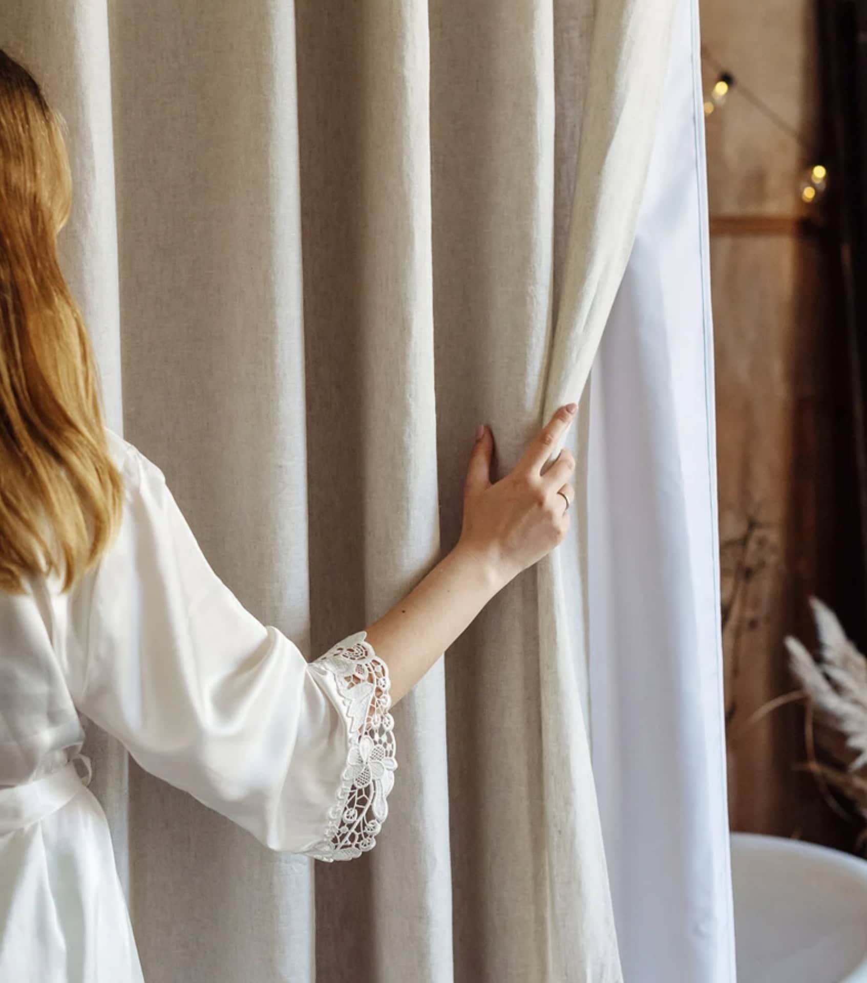 Image by Dusty Linen (eco-friendly-shower-curtains)
