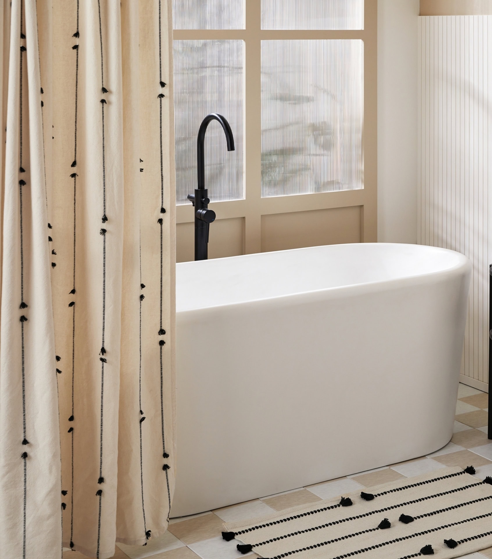 Image by Parachute (eco-friendly-shower-curtains)