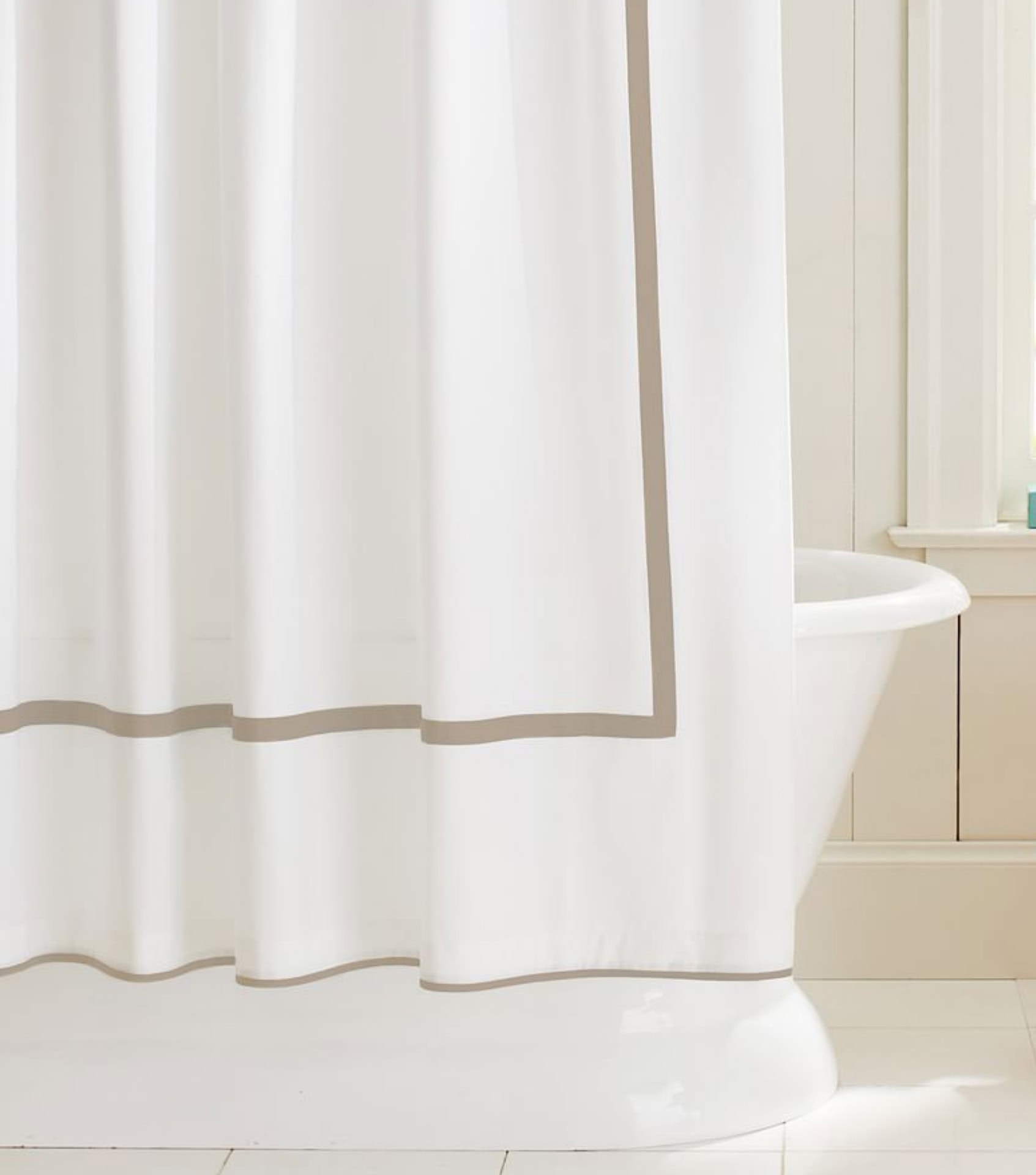 Image by Pottery Barn (eco-friendly-shower-curtains)