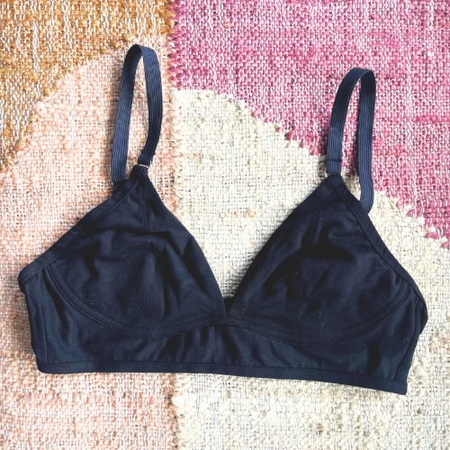 Image by Sustainable Jungle - The Very Good Bra - Black Tencel Bra -Brand Review & Rating