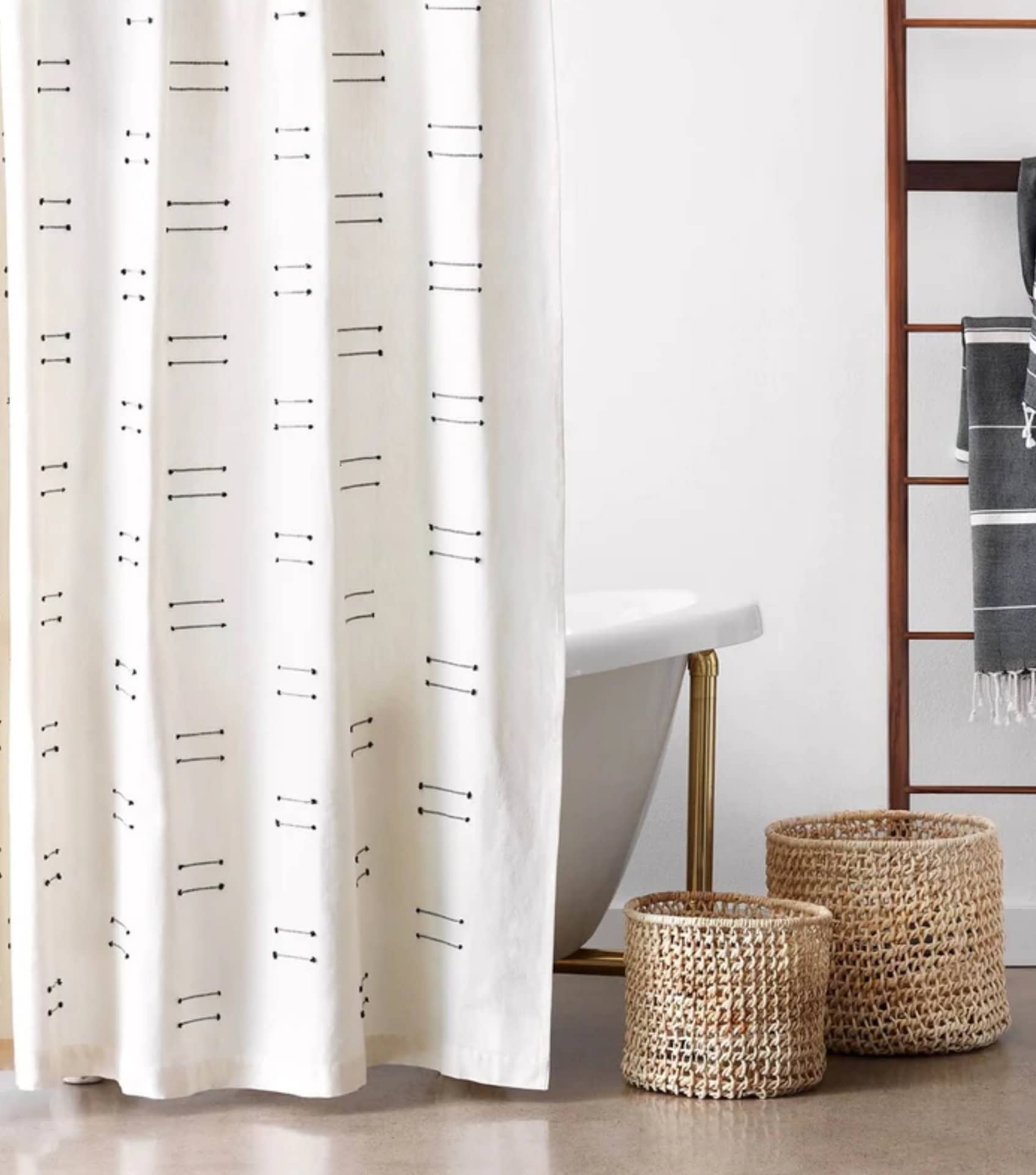 Image by The Citizenry (eco-friendly-shower-curtains)