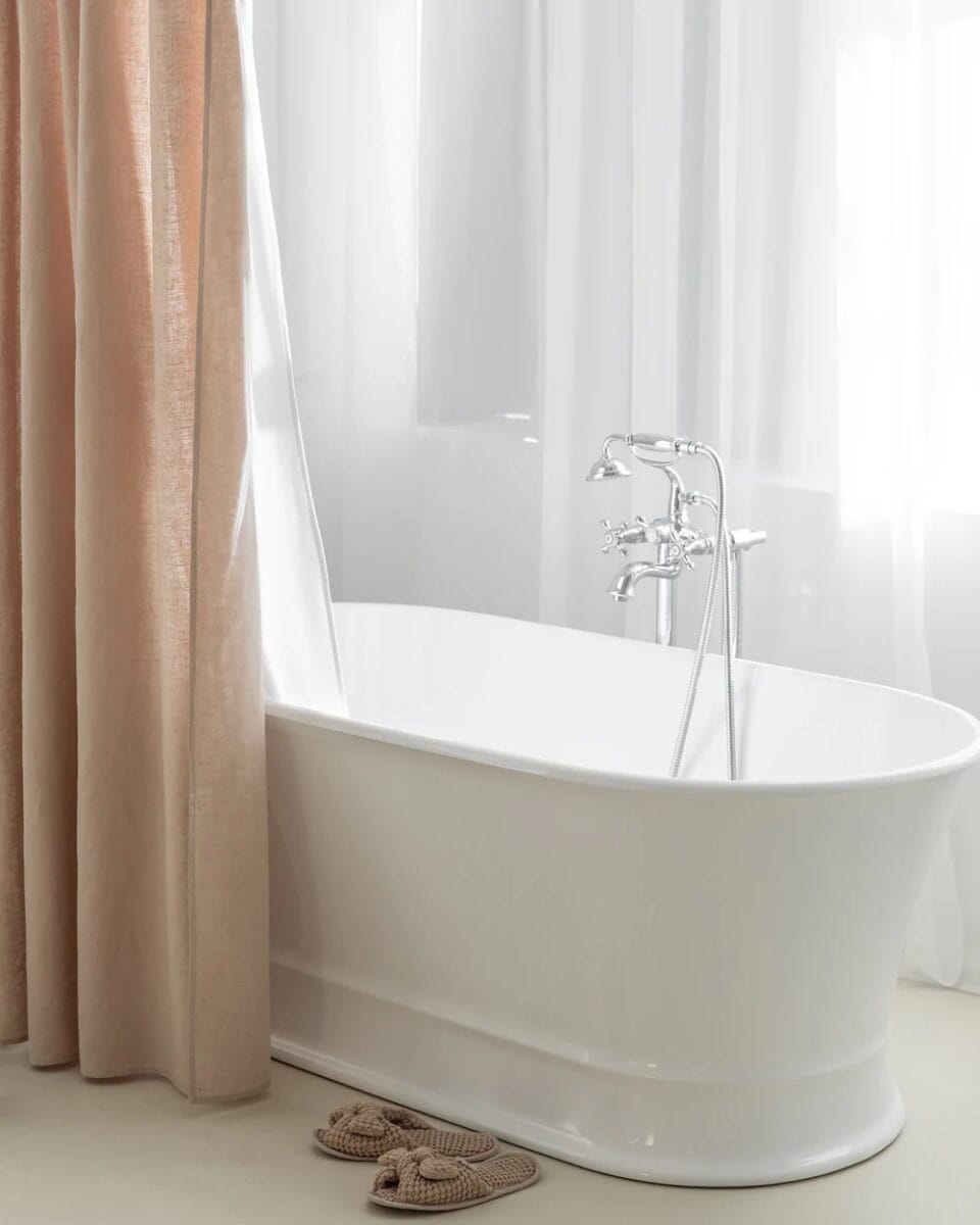 9 Non-Toxic Shower Curtains & Liners To Keep Your Showers Safe & Healthy