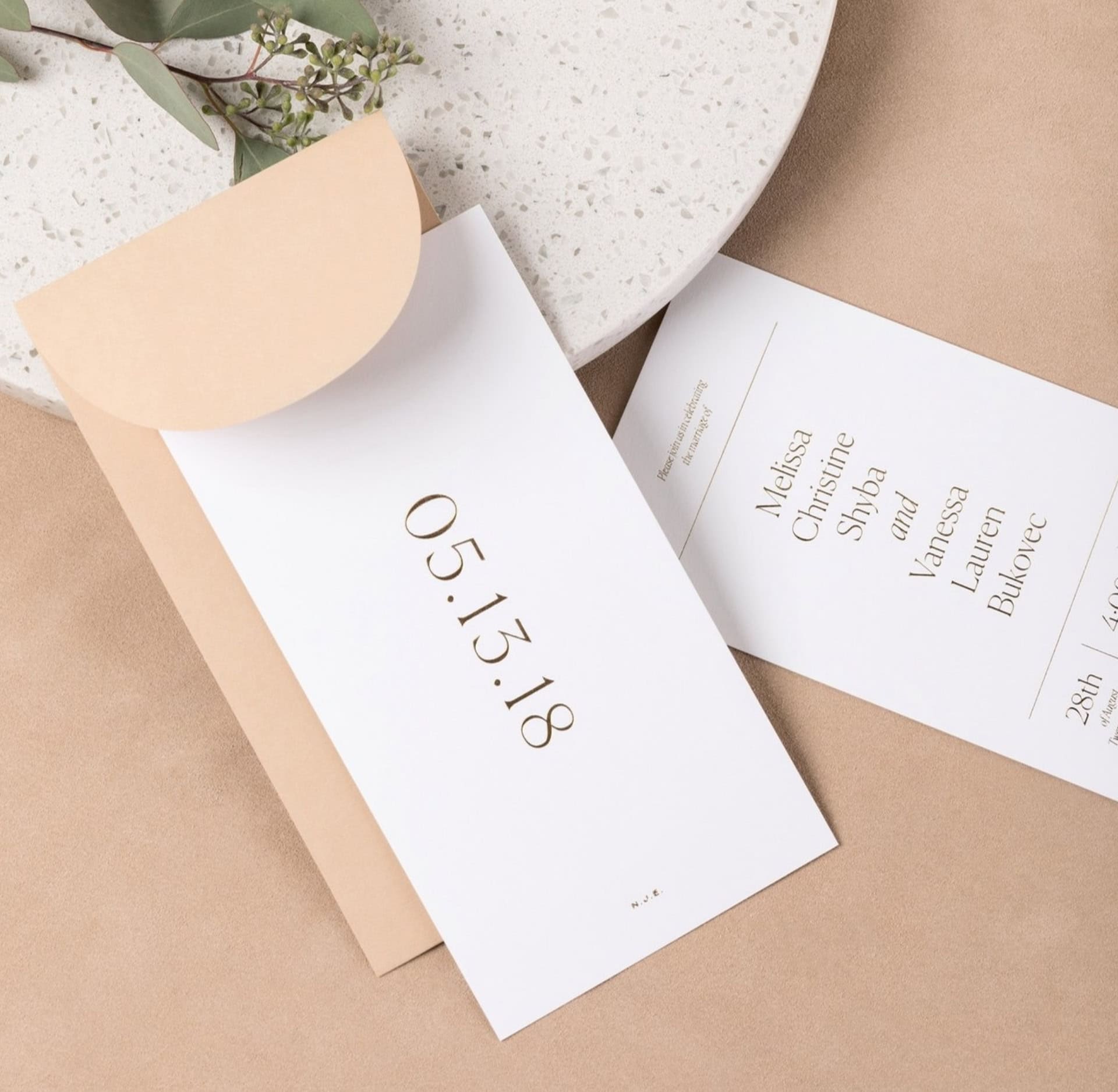 Image by Artifact Uprising (eco-friendly-wedding-invitations)