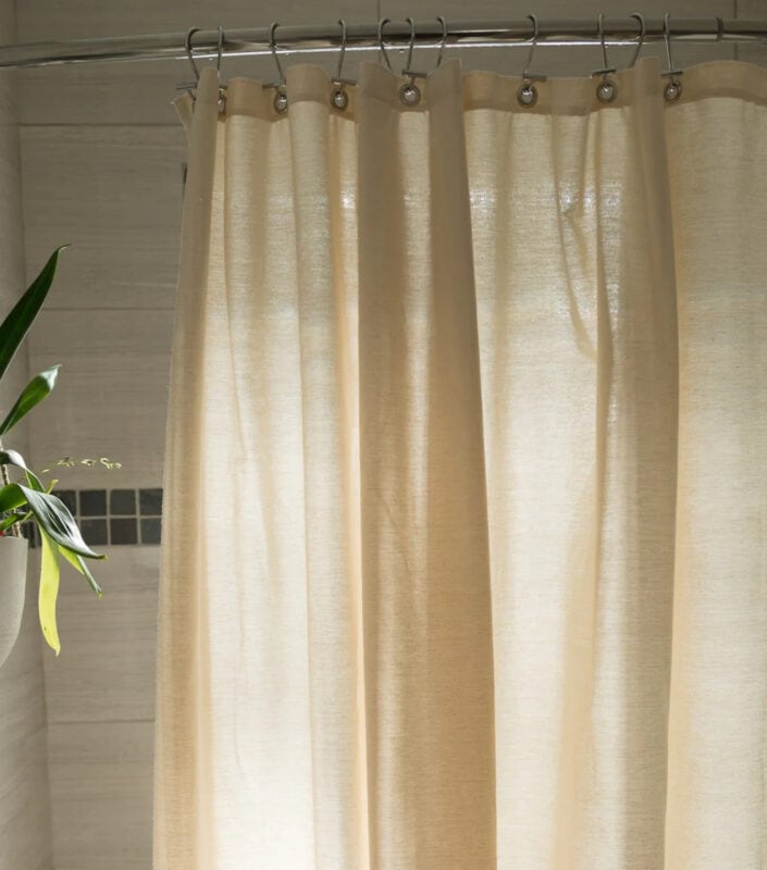 9 NonToxic Shower Curtains & Liners To Keep Your Showers Safe & Healthy