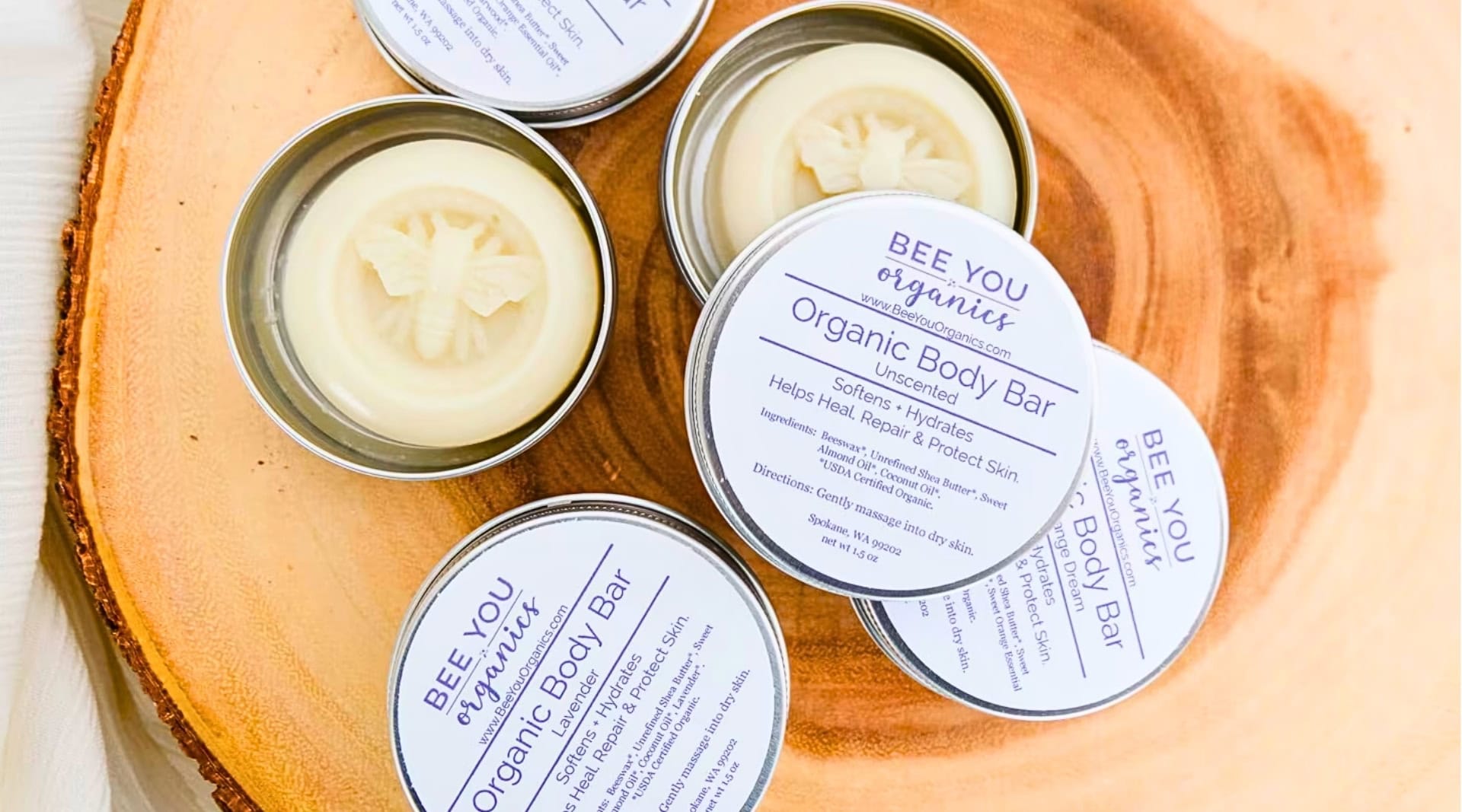 Image by Bee You Organics (lotion-bars)