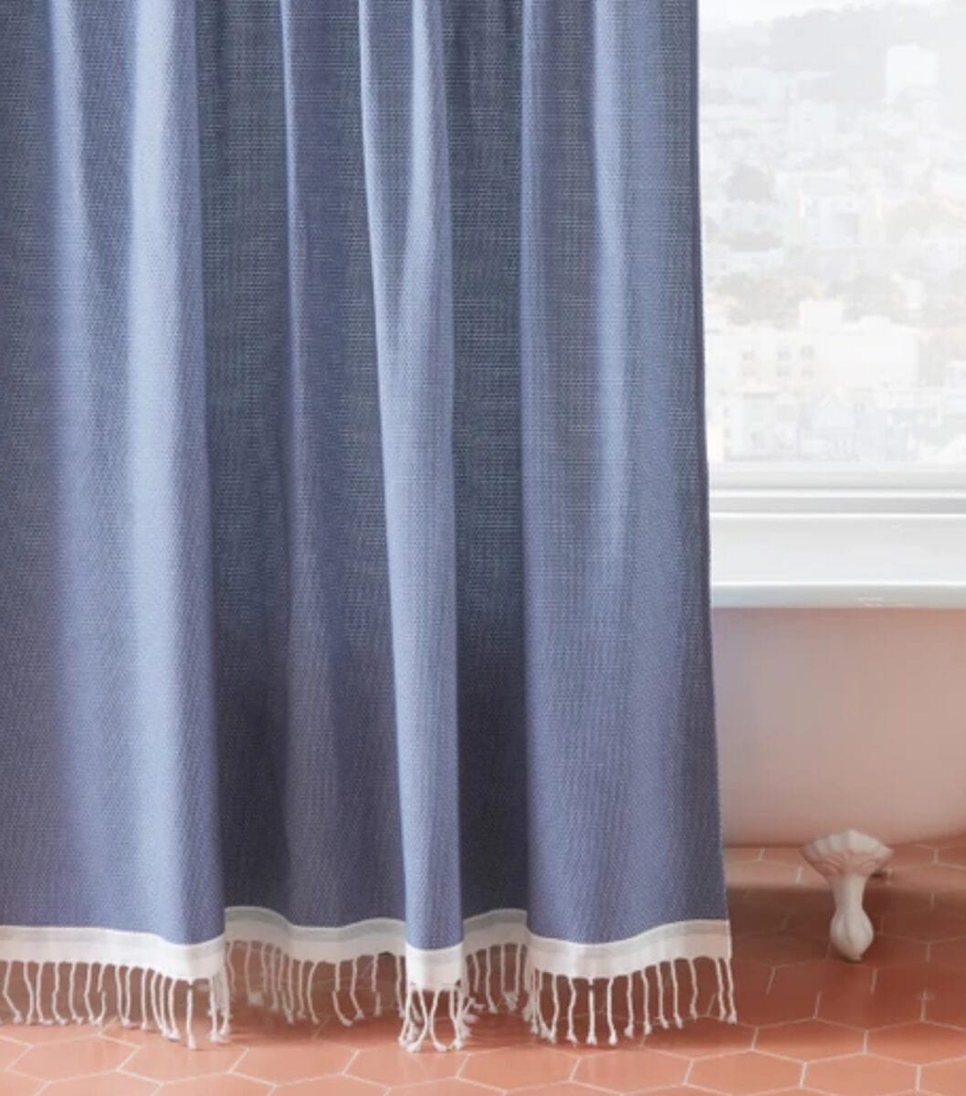 9 NonToxic Shower Curtains & Liners To Keep Your Showers Safe & Healthy