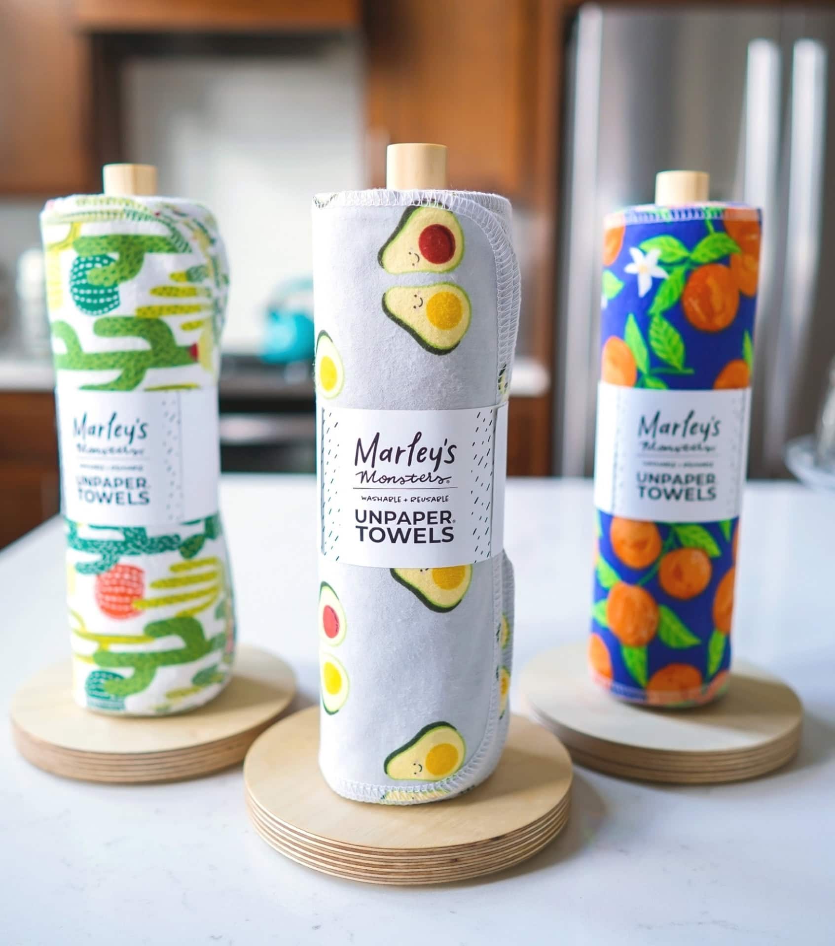 Image by Marley’s Monsters (reusable-paper-towels)