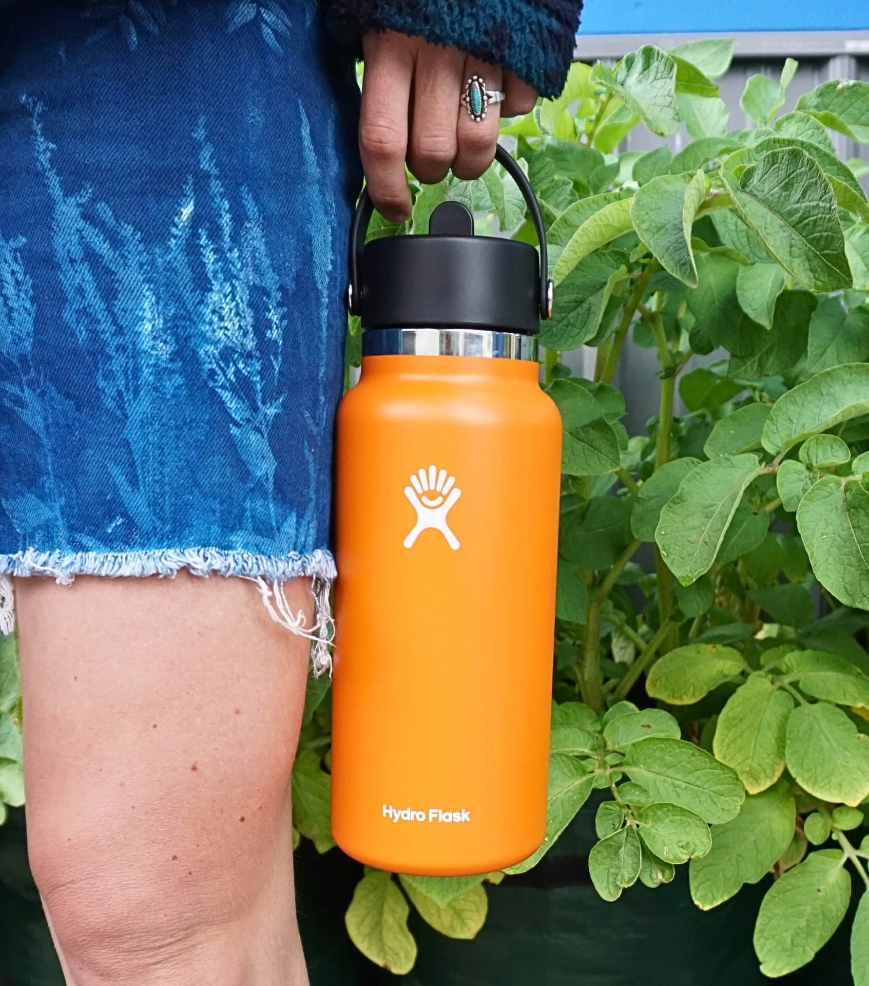 Image by Sustainable Jungle (Hydro Flask) (plastic-free-water-bottles)