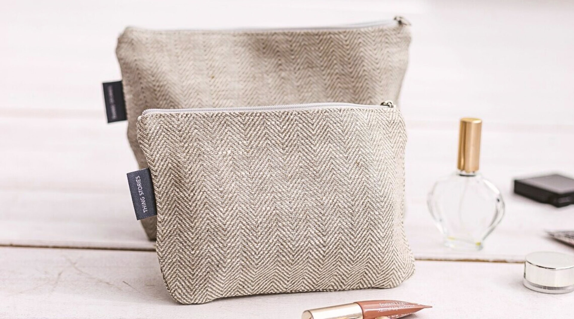 Sustainable makeup bag deals