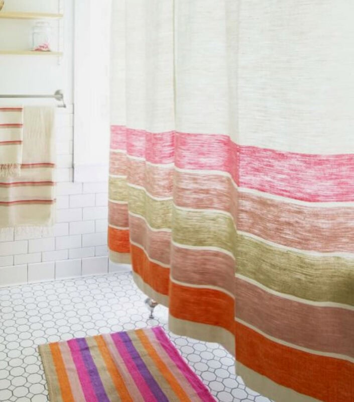 9 NonToxic Shower Curtains & Liners To Keep Your Showers Safe & Healthy