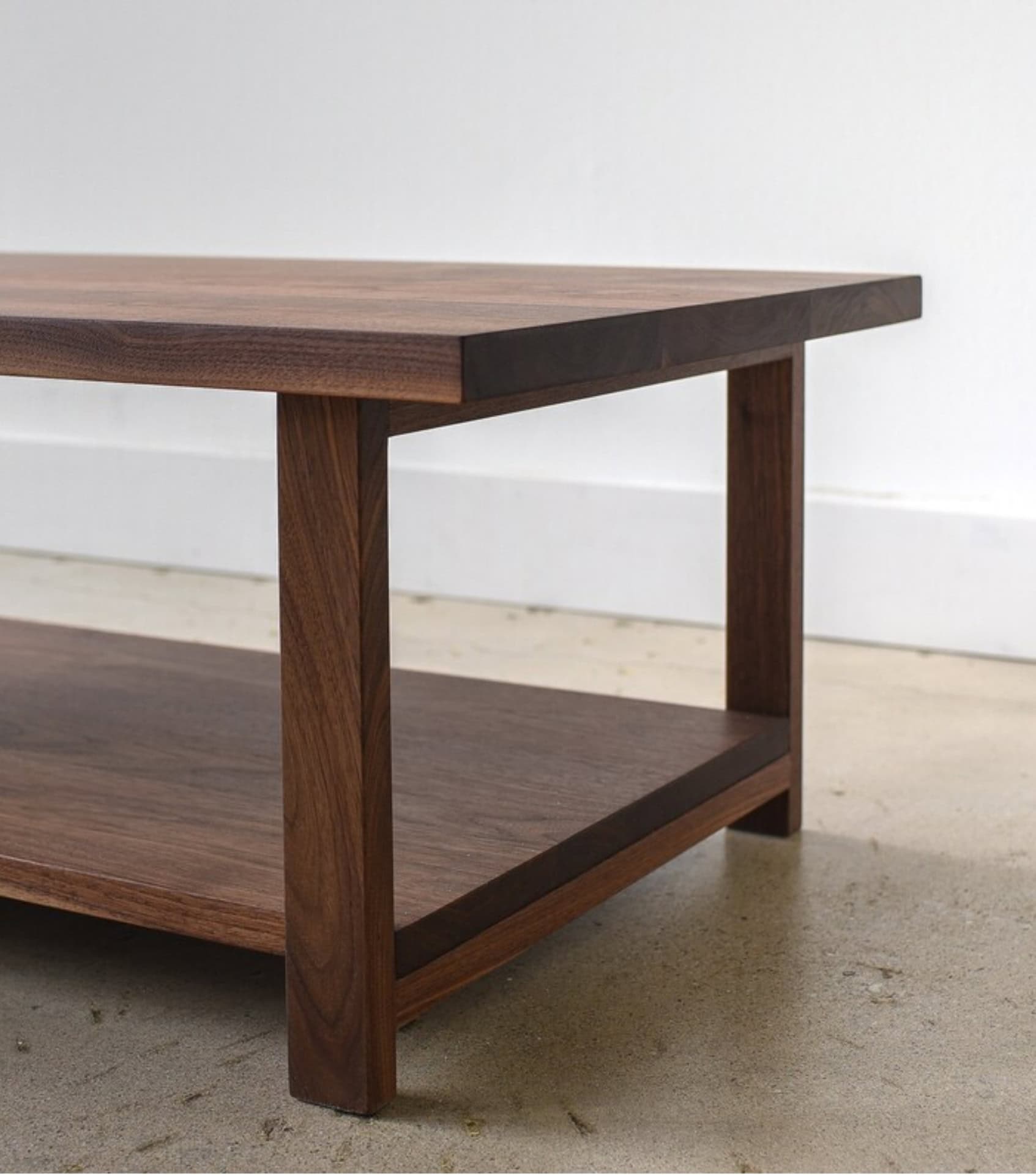 Image by What WE Make (solid wood coffee tables)