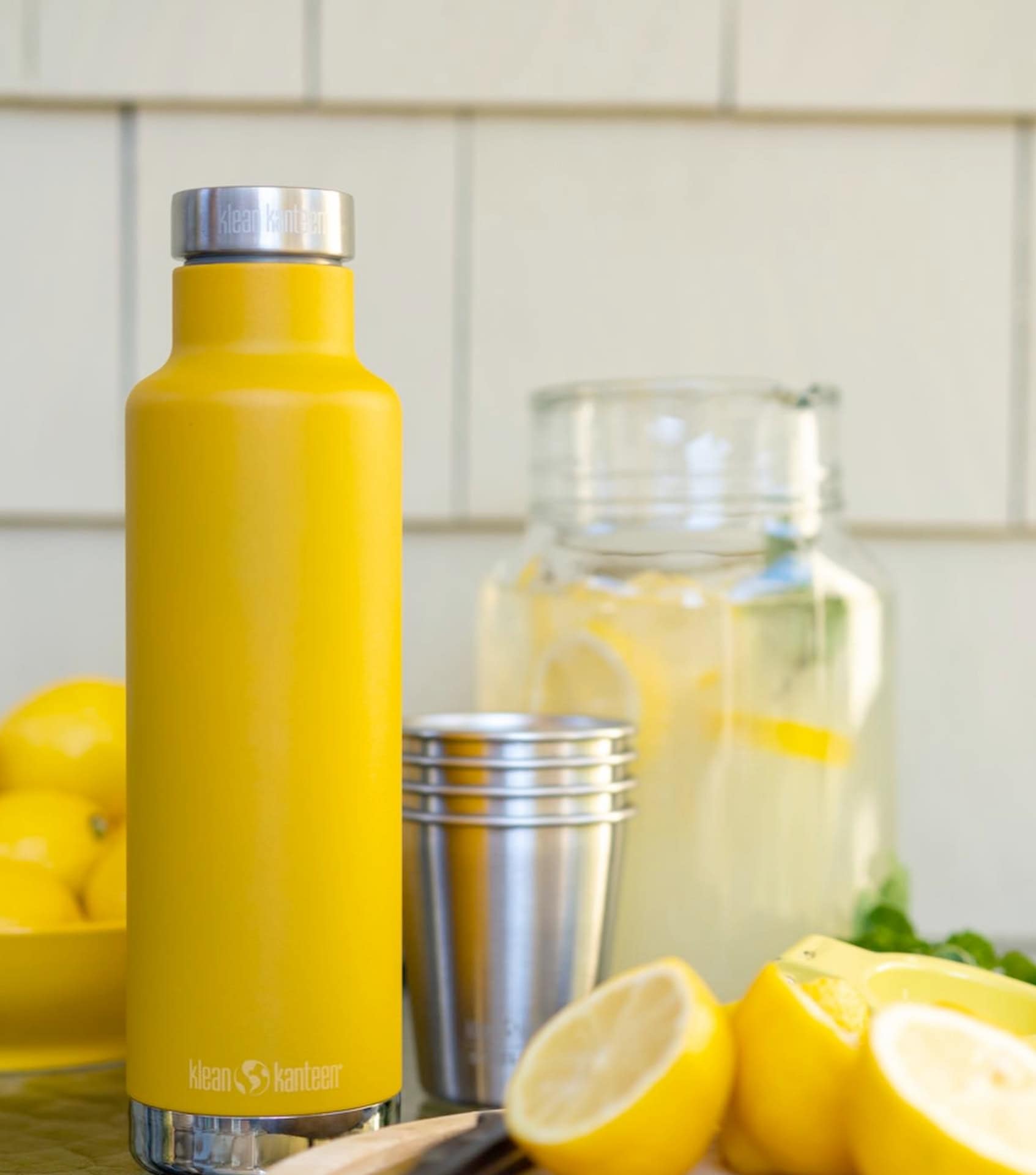 Image by Klean Kanteen (plastic free water bottles)
