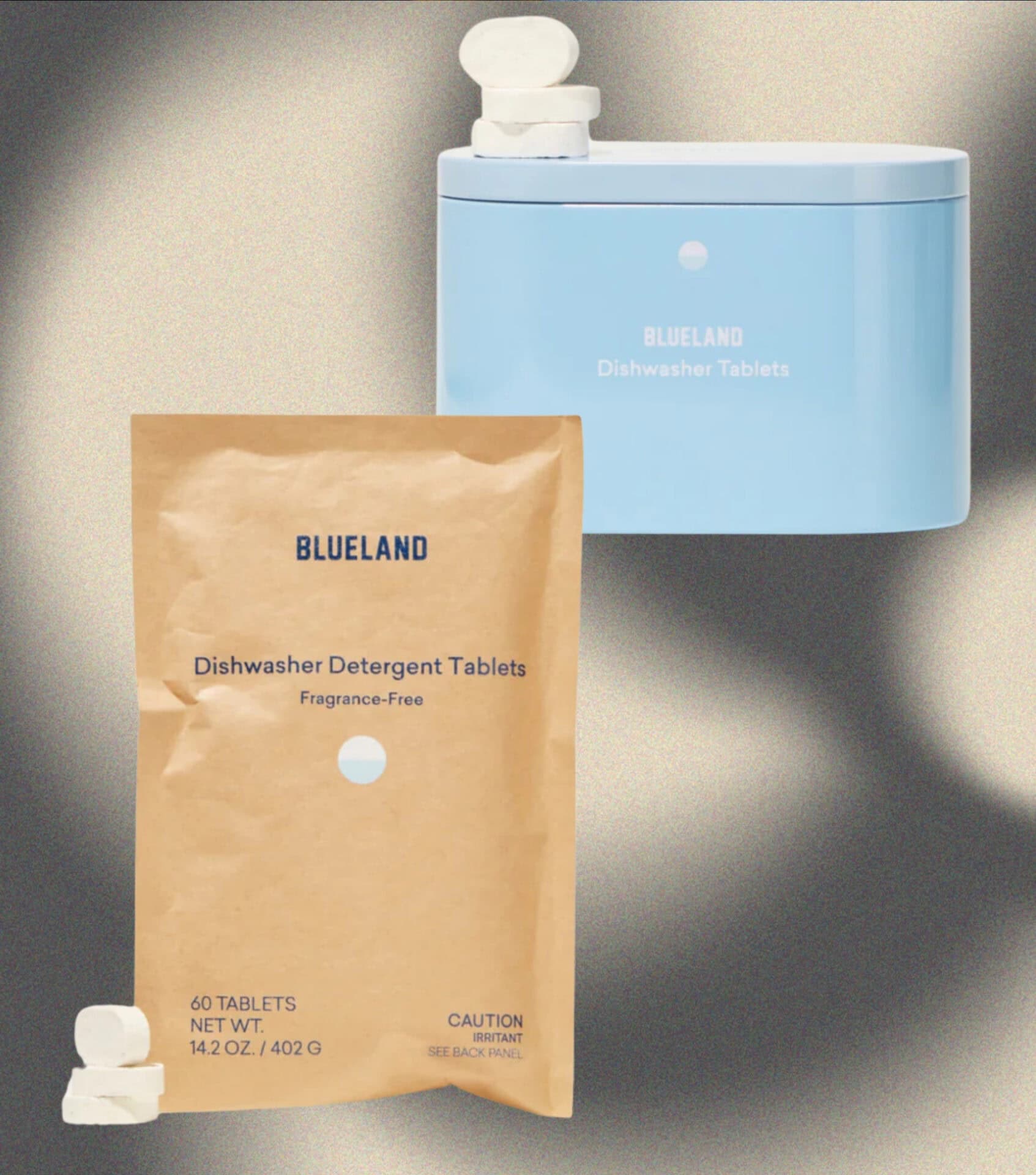 Image by Sustainable Jungle & Blueland (zero waste dishwasher detergent)