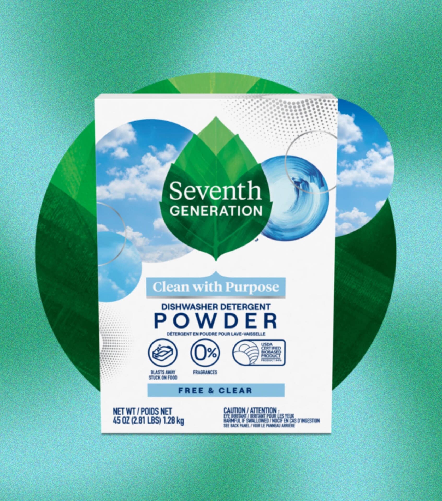 Image by Sustainable Jungle & Seventh Generation (environmentally friendly dishwasher detergent)