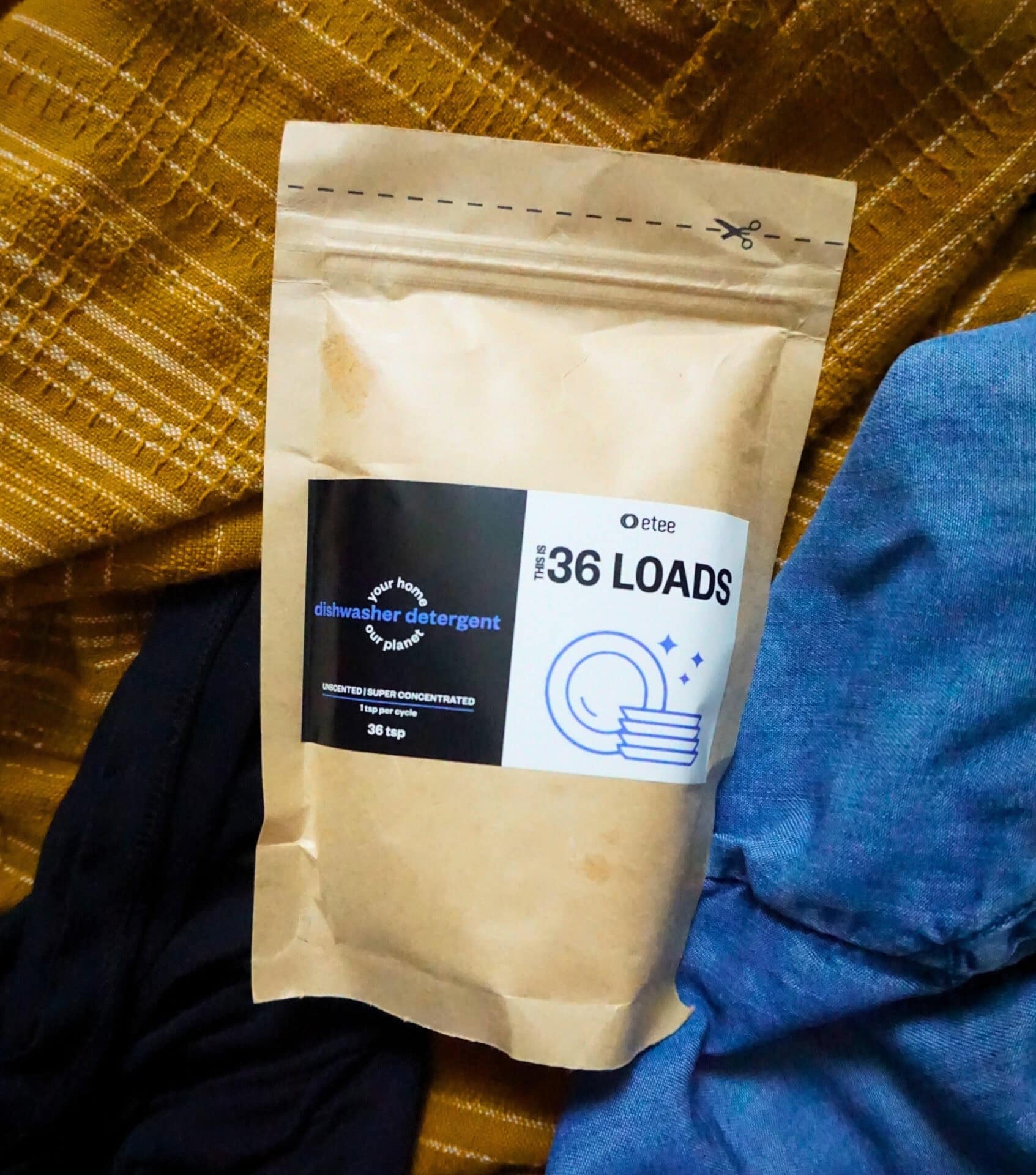 Image by Sustainable Jungle (best zero waste dishwasher detergent)