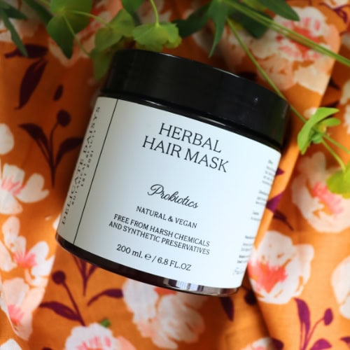 Image by Sustainable Jungle - Delicate Daisys Reviews - Herbal Hair Mask Probiotics