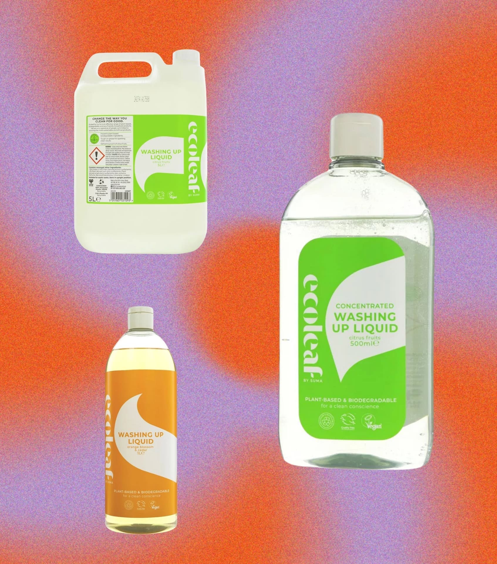 Image by Sustainable Jungle & ecoleaf (non toxic dishwashing liquid)