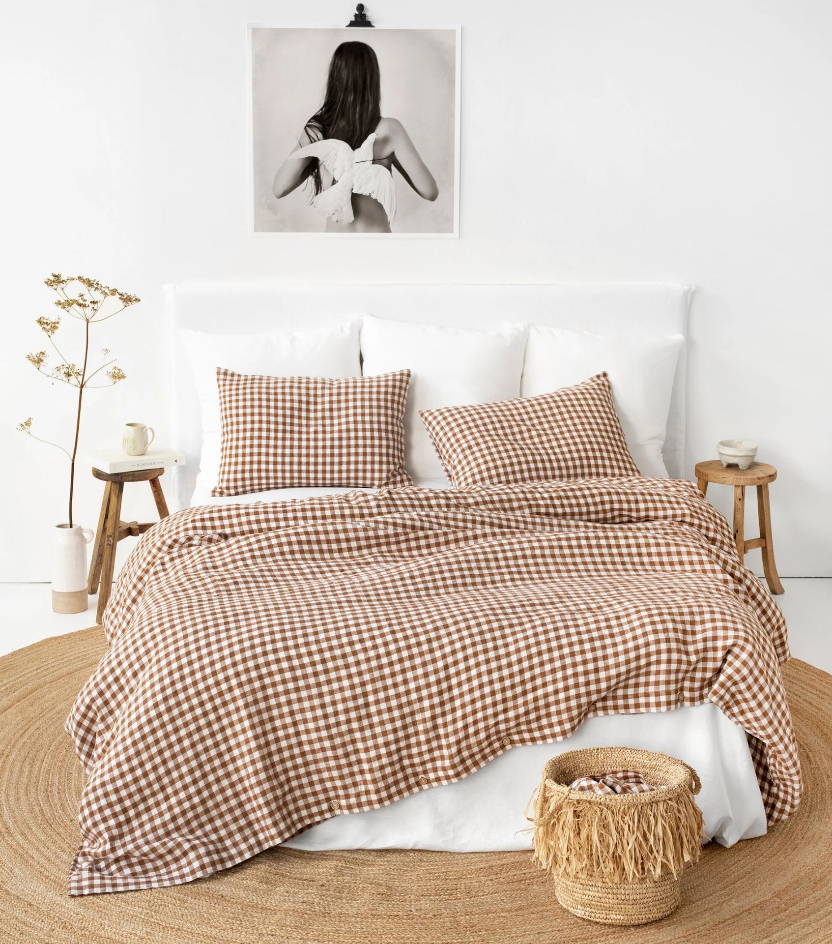 MagicLinen makes beautiful non-toxic linen bedding that is Oeko-tex certified.