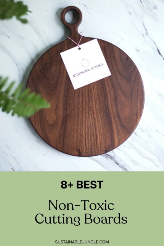 The safest chopping boards and cutting boards for your kitchen — tested and rated by Sustainable Jungle. Covers the best non-toxic cutting boards, best wooden chopping boards, and safer alternatives to plastic, including solid hardwood, titanium, and glass options. Material guides, brand reviews, and care tips to help you make a more informed choice.