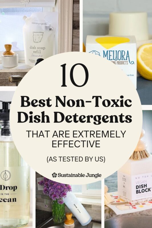 The best non-toxic dish soap brands tested in our homes over months. This guide covers liquid concentrates, powder formulas, and bars free from phosphates, synthetic fragrances, and hormone disruptors. Includes EWG ratings, MADE SAFE certifications, and honest reviews on performance.