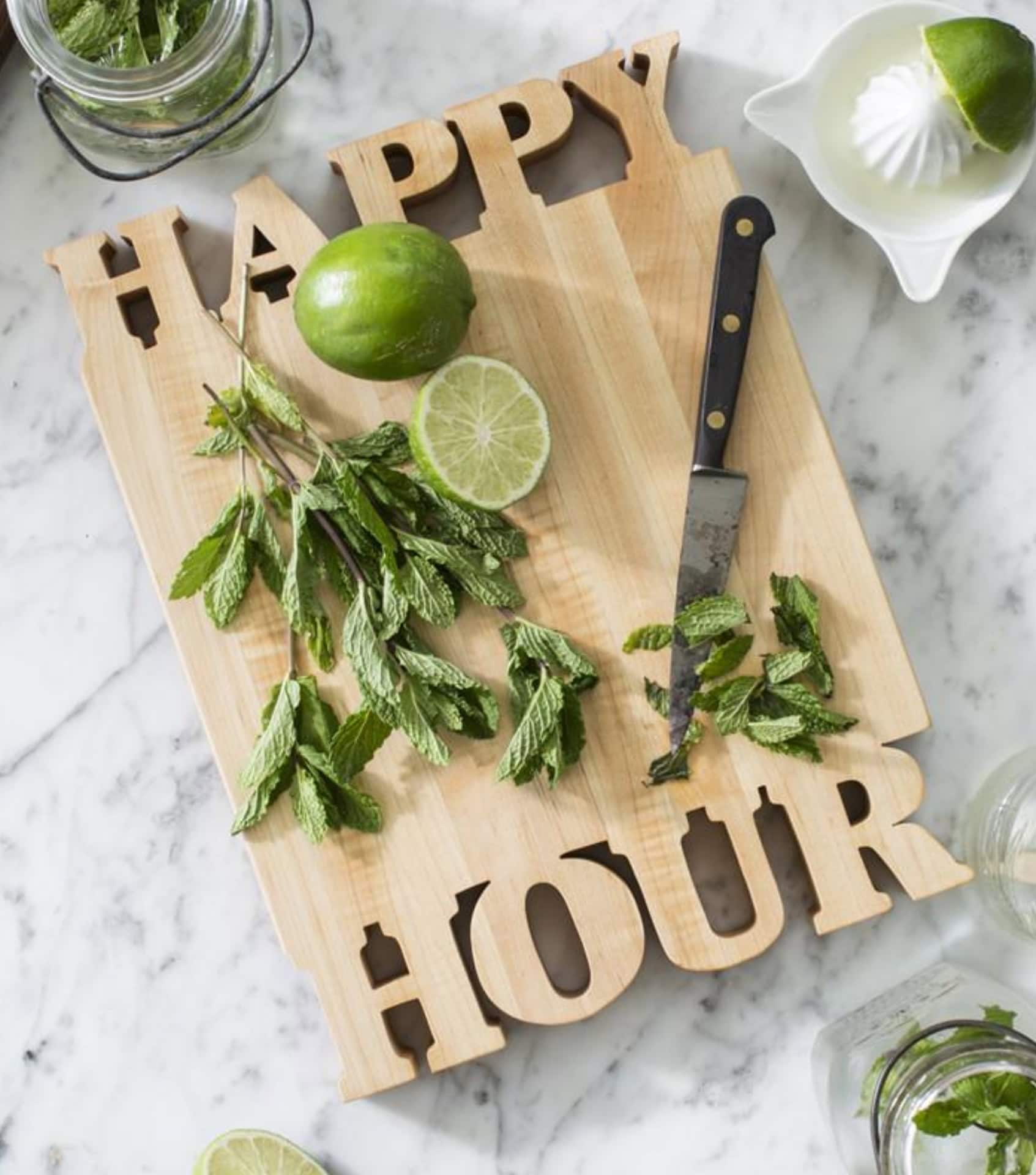 Words With Boards personalized wooden cutting board with custom carved letters and fresh ingredients